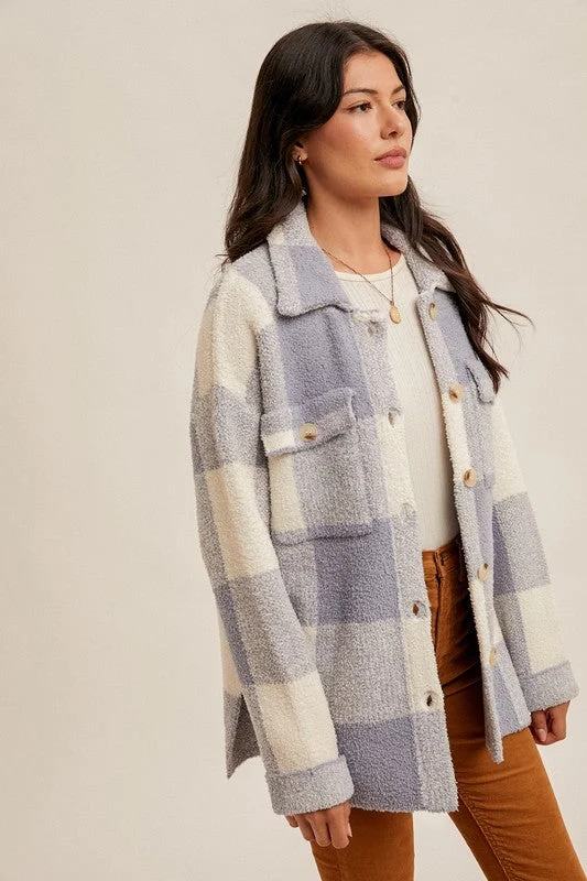 Trendy women’s clothing for every season   Pamela Shacket-Blue