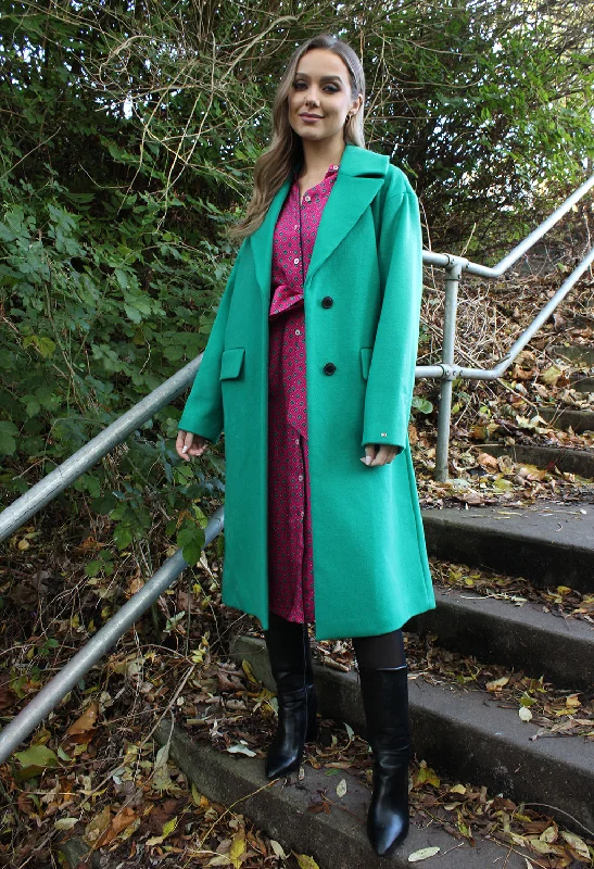 Latest fashion trends for modern women   RELAXED FIT SINGLE-BREASTED COAT