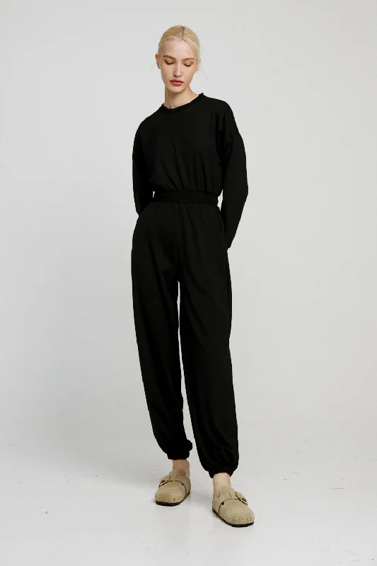 Energy Black Jumpsuit